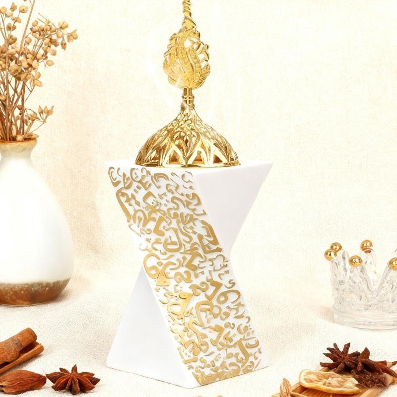 Frankincense Resin Burners Charcoals Incenses Burners for Spa Aromatherapys Office Home Decors Bakhoors Incenses Burners