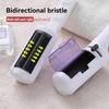1pcs Electrostatic Dust Removal Brush for Removing Hair and Dust from Clothes Double-sided White Hair Removal Brush