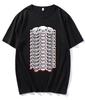 Osamason Psykotic Red Logo Tshirts Unisex Streetwear Hip Hop Fashion Short Sleeve Loose Male Tshirt Graphic Print T Shirt Unisexs