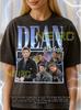 Dean Winchester Bootleg Shirt, Vintage TV Character Hunter Hero Celebrity Tee, 90s Retro Throwback T-shirt, Dean Winchester Sweater