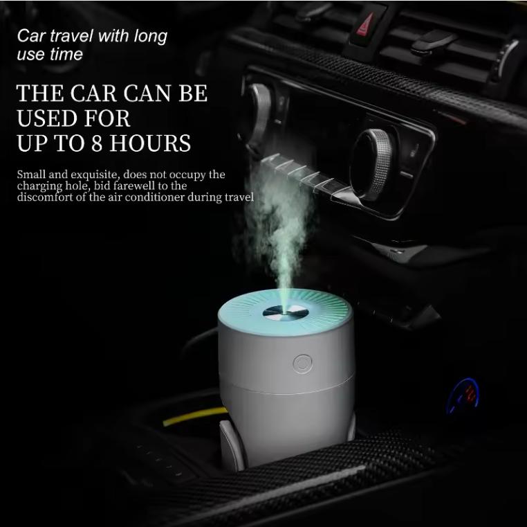 Air Humidifier Aroma Diffuser USB Rechargeable Humidifier Ultrasonic Cool Mist Maker Fogger Adjustable Mini Mist Maker Home New