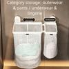 Breathable Design Hanging Laundry Basket Mesh Material Laundry Sorter  Bathroom Storage