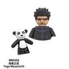 Anime WM6139 WM6140 WM6149 WM6201 Itadori Yuji Jujutsu Kaisen Set Mini Action Figure Toys Irthday Present Accessories