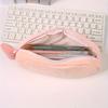 1pc Plush Cartoon Cute Pig Series Large Capacity Pencil Case Desktop Storage Pencil Plush