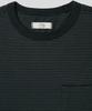 Onses Langarm-T-Shirts mit durchgehendem Streifen (Anthrazit/Schwarz)