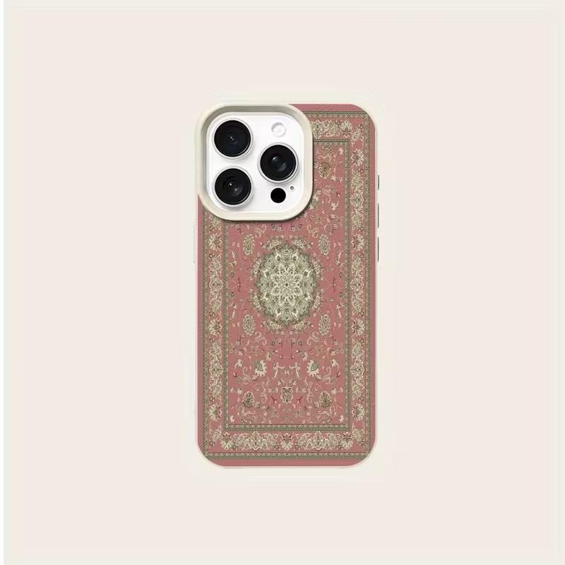 Elegant Lichee Leather Pattern Phone Case For Samsung A57 A36 A26 A07 A55 A35 A16 A06 A54 A34 A25 A24 A15 A14 05 5G Pink Pattern