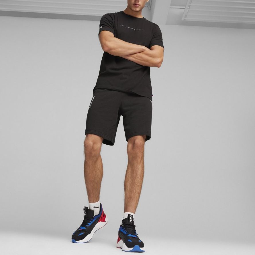 Puma Bmw Mms Ess Sweat Shorts Men Shorts Black 624164-01