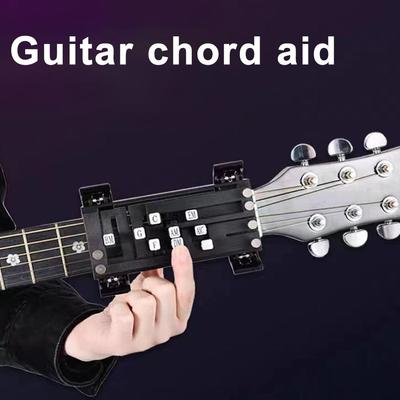 Instrument de Practică pentru Chitară Ușor de Instalat Elimină Durerea de Degete Instrumente de Învățare a Acordurilor de Chitară Accesorii Booster de Acorduri pentru Practicanți