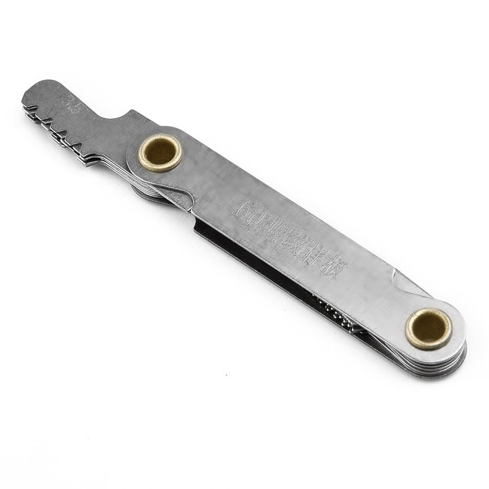 Thread Measuring Gauge Pitch Steel Thread Tool 1 Pc