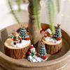 Resin Crafts Christmas Tree Ornaments Cartoon Christmas Elk Ornaments  Home Living Room Office
