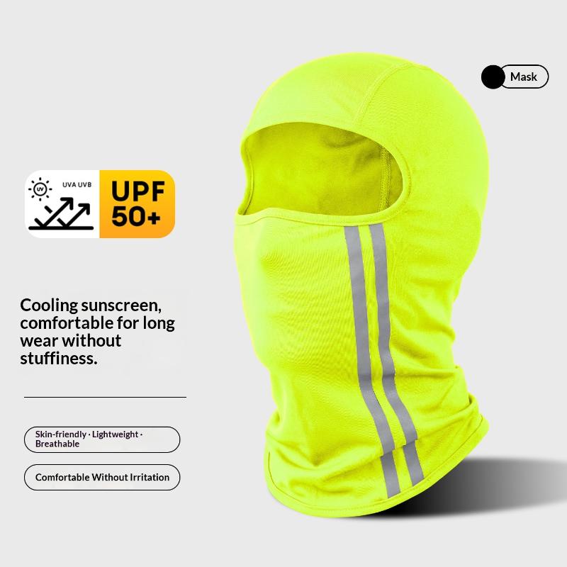 

Breathable Sunscreen Ice Silk Mask For Men And Women Motorcycle Fishing Bicycle Windproof Scarf Summer Facial Scarf Headscarf 2 жёлтый
