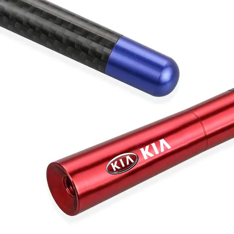 1Pcs Car Aerials Radio Antenna FM/AM Metal Receiving Antenna Car Styling For KIA Ceed Sportage Rio K5 k6 K7 K8 Optima Cerato Proceed Venga