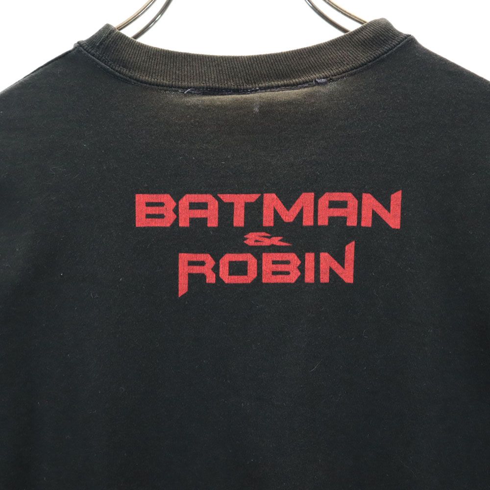 Warner Bros 90s BATMAN Old USA Made Print Short sleeve T-shirt S Kid's Used