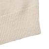 2026 Autumn/Winter European & American Girly Style Lace Patchwork Round Neck Apricot Sweater