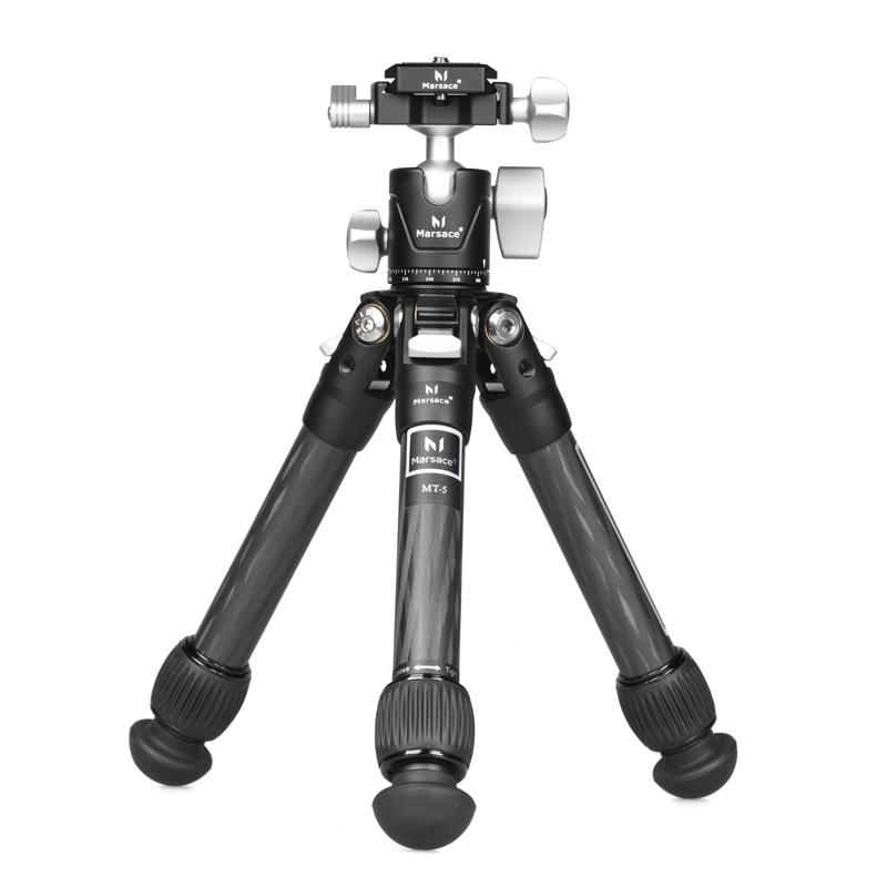 MT-5 Compact Carbon Fiber Tripod for DSLR/Mirrorless Cameras & Live Streaming
