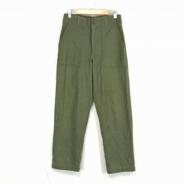 

glenn berry mfrs 70s Vintage Authentic Military Pants Khaki Men’s W30 Inseam 69cm Combat/Command
