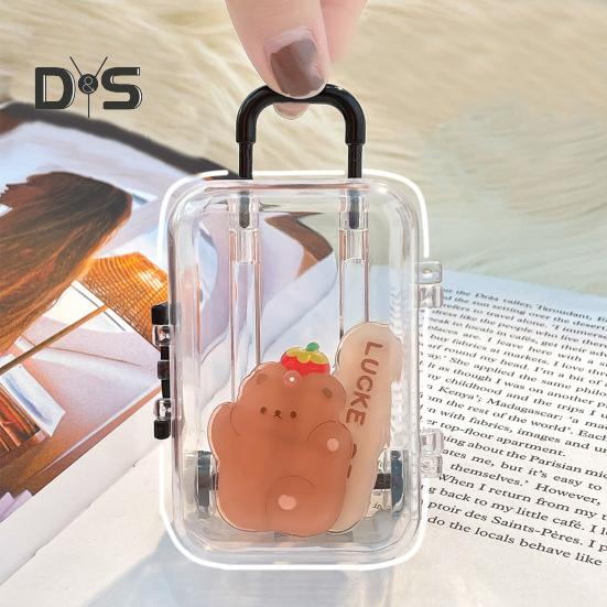 Recipiente de armazenamento portátil Easy Grip estilo mala exclusivo