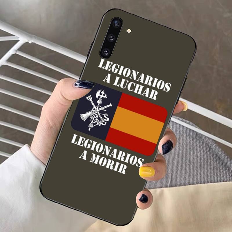 YNDFCNB Spanish Legion Phone Case for Redmi Note 8 7 9 4 6 Pro Max T X 5A 3 10 Lite Pro
