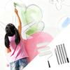 Paint Roller Kit Paint Roller Brush Wall Painting Supplies 9 Inch Extendable Pole Tool Set For Oil Latex Stains Home Improvement