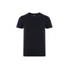 Logo Print Rundhals Lässiges Kurzarm T-Shirt Herren Oberteile Dunkelblau 1110358-A7450-0135