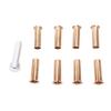 Door Hinge Pin Liners Bushings Kit Metal High Strength Easy Installation Replacement for TJ YJ CJ