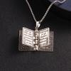 European American Street Cross-symbol Clavicle Chain Bible Religious Necklace