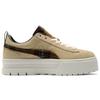 Puma Mayze Flannel - Pebble Women Sneakers Brown Marshmallow 384189-01