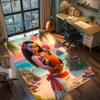 Disney Princesses: Dream Gathering Rug Carpet Large Area Rug Non Slip Washable Floor Mat Gamer Room Bedroom Home Decor