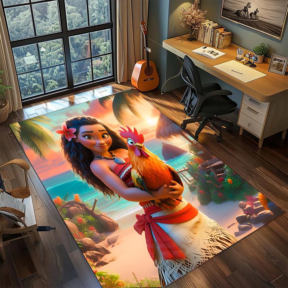 Disney Princesses: Dream Gathering Rug Carpet Large Area Rug Non Slip Washable Floor Mat Gamer Room Bedroom Home Decor