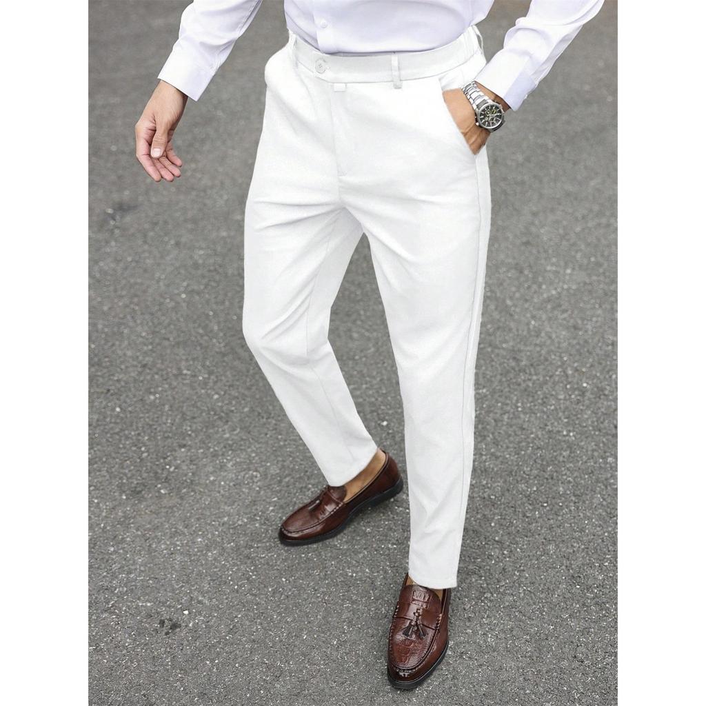 Men's Slim - Fit Dress Pants | Business - Casual Versatile & Stylish