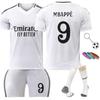 Kids Sport Gear Mbappe No.9 Real Madrid 2024/2025 Season 3 Bracelets Keychain 579454