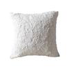 Brushed Rabbit Fur Pillowcase Sofa Cushion Bedside Pillow Waist Backrest Ins Nordic Bedside Cushion Office Pillow