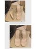 Women's High Heel Sandals: 2024 Summer Crystal Design – Lightweight, Transparent for Outdoor Wear