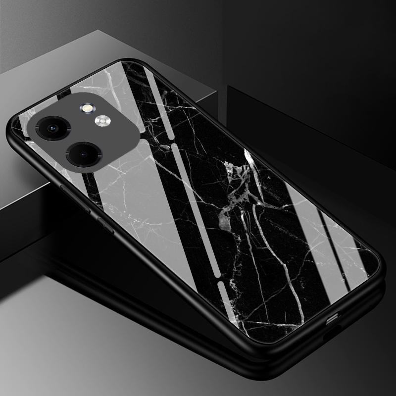 

Чехол для Infinix Smart 9, Чехол-накладка, Чехлы из закаленного стекла для Infinix Smart 4 5 6 7 8 Pro Plus Smart9, Жесткая задняя крышка, Бампер, Fundas, Оболочка Infinix Smart 8