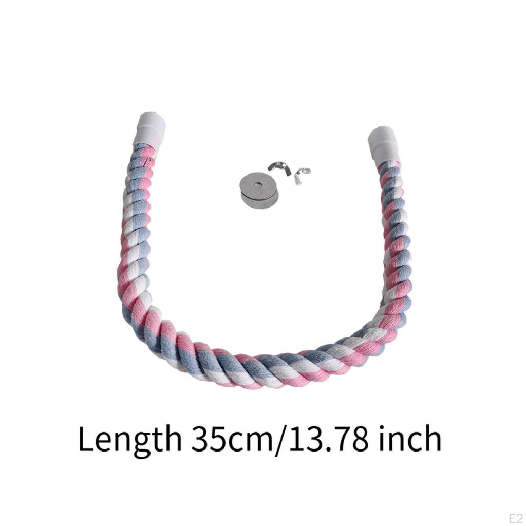 Avian Rope Perch Swing for Small Birds, Hanging Birdcage Toy