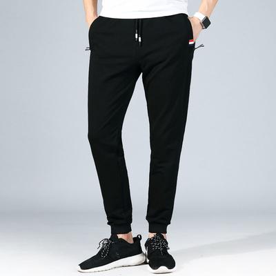 Spring Autumn Men Sweatpants Fitness Gym Straight Track Pants Male Loose Joggers Trousers Plus Size