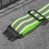 Bike Safety Alert Reflector Wristband Bicycle Bind Strap Cycling Reflective Strips Warning Armband