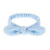 Fascia per Capelli da Bambino Stile Europeo e Americano Fascia Elastica in Garza di Cotone per Bambino Accessori per Capelli con Orecchie di Coniglio Fascia Nuovi Stili