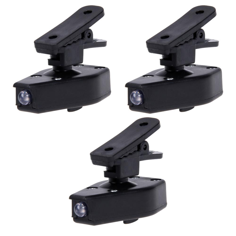 1-4Pcs Adjustable Lamp Mini Flashlight Universal Glasses Reading Lamp LED Clip On Eyeglass Lamp Light for Night Fishing Camping