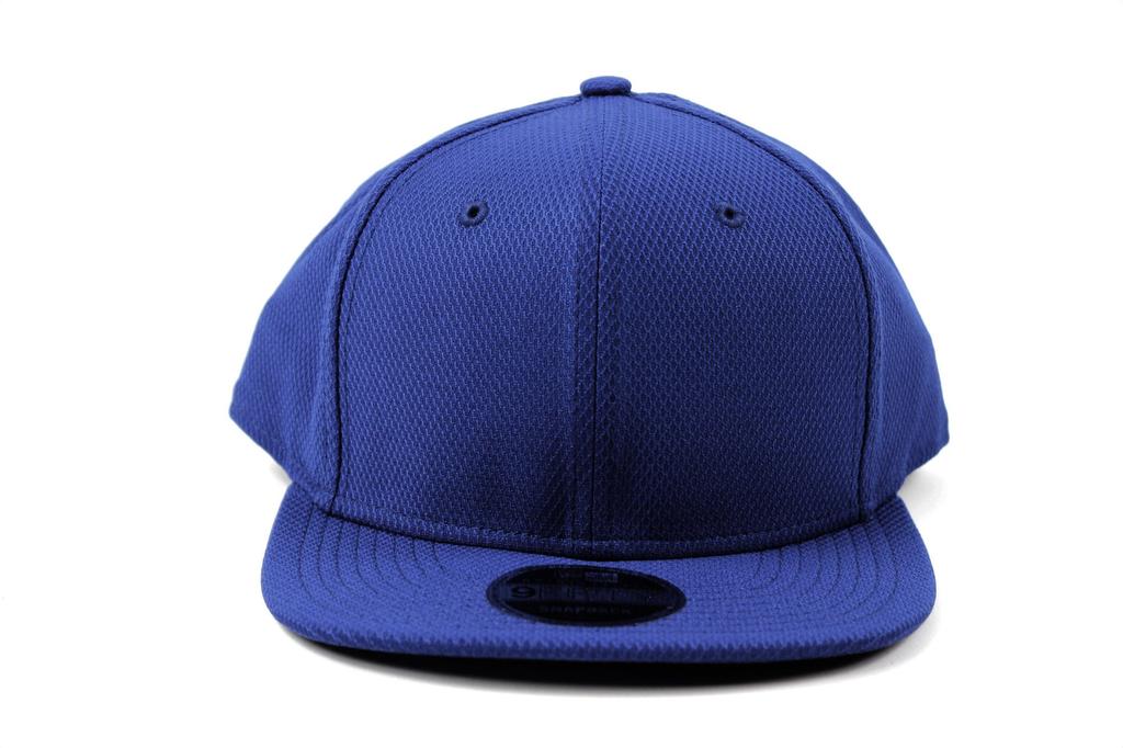 New Era Diamond Era ROYAL Snapback Flat Cap for Men and Women