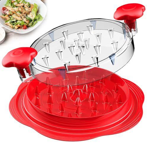 Large 10'' Meat Shredders Visible Meat Shred Machine Pork Food Mincer for Chicken Breast