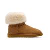 UGG CLASSIC MINI Cool Play Koala, Brushed Sheepskin Thermal Abrasion Resistant Slip Resistant Short Snow Boots Women's 1016222-CHE(Team740-)