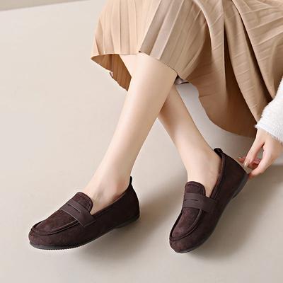 Shoes Female 2024 Brand Slip-on Women's Flats Fashion Round Toe Casual Flat Shoes Hot Sale Plus Size Flat Low Heelszapatos Mujer