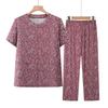 Women's Summer Cardigan Suit for Middle-Aged & Elderly