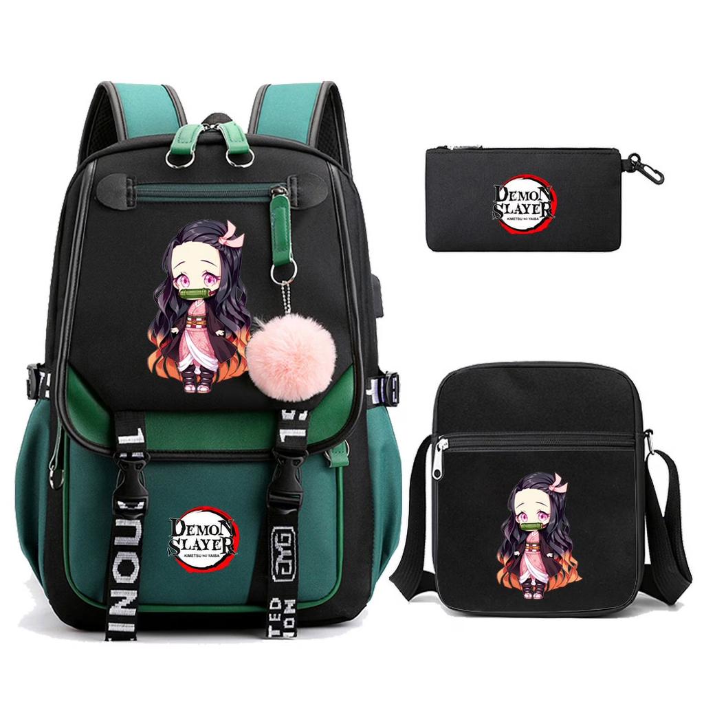 Young Students Schoolbag Cartoon Backpack Leisure Travel Computer Bag To Picture