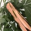 PVC gebürstetes Gold Wandpapier Spiegel wasserabweisend Aluminiumfolie Aufkleber Silber selbstklebend Wandverkleidung DIY Möbelrenovierungsfolie