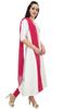 Atasi Ethnic White Zari Work Dupion A-Line Kurti Indian Women's Suit Clothing -