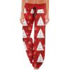 Pajama Pants Sleepwear Casual Drawstring Elastic Waist Pants Comfy Straight Yoga Loose Trousers