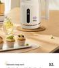 Smart Electric Kettle with Food-Grade Stainless Steel - Keep-Warm Feature, Water Boiler Function.