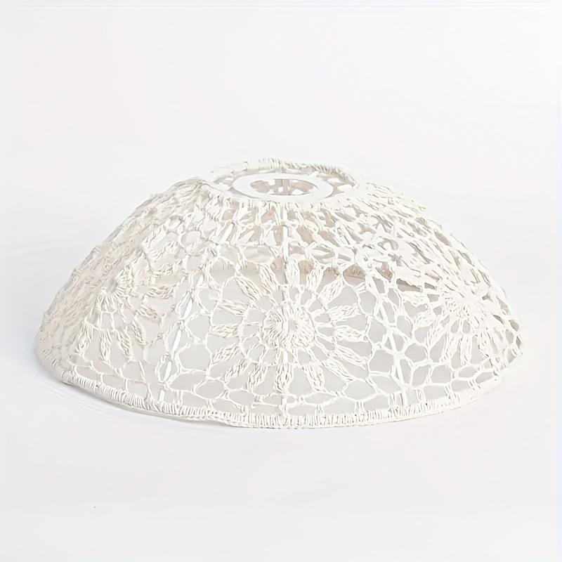 

1 шт., плетеный вручную экологически чистый подвесной светильник из бумажной веревки, ротанг, люстра в виде ротанга, ресторан/отель 30x10 см